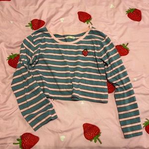 Strawberry Crop Top